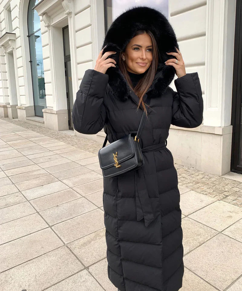 Eleva’s™ Buff Coat | Women’s Long Winter Coat