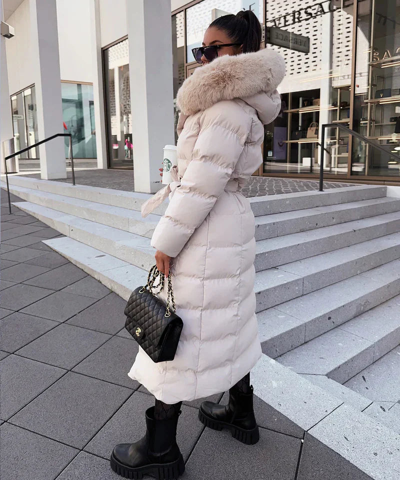 Eleva’s™ Buff Coat | Women’s Long Winter Coat