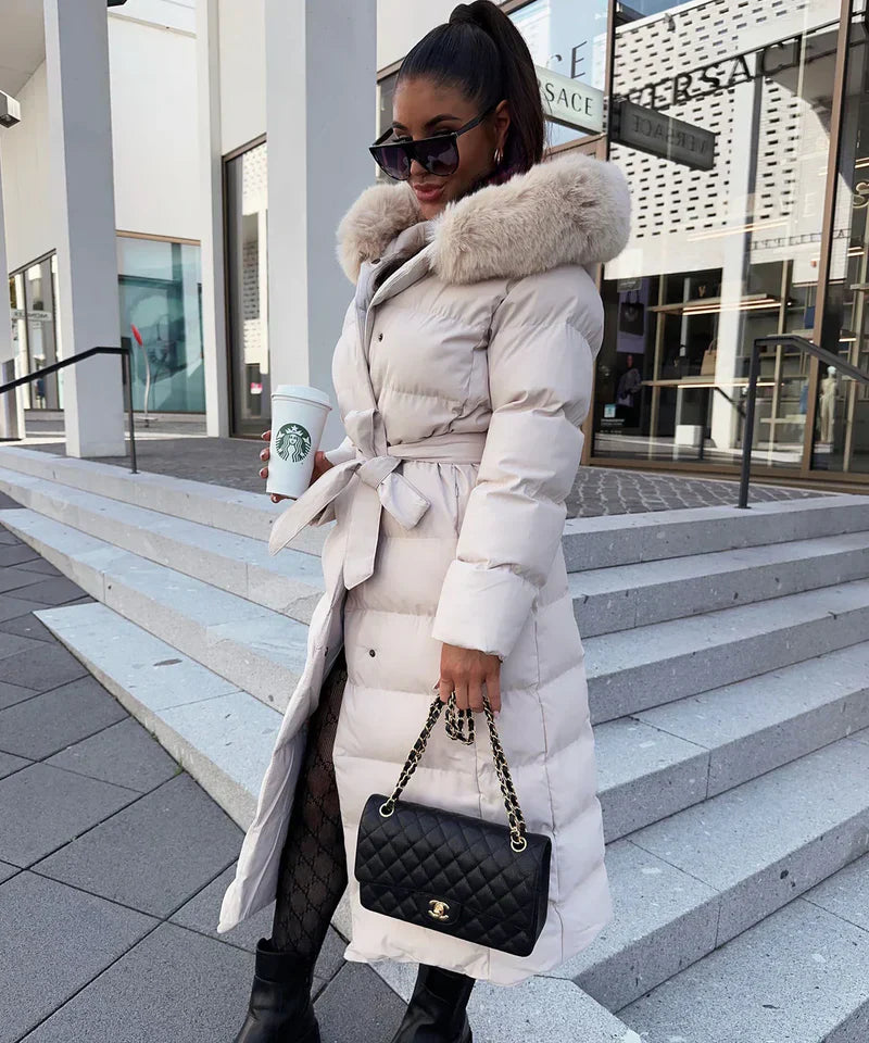 Eleva’s™ Buff Coat | Women’s Long Winter Coat