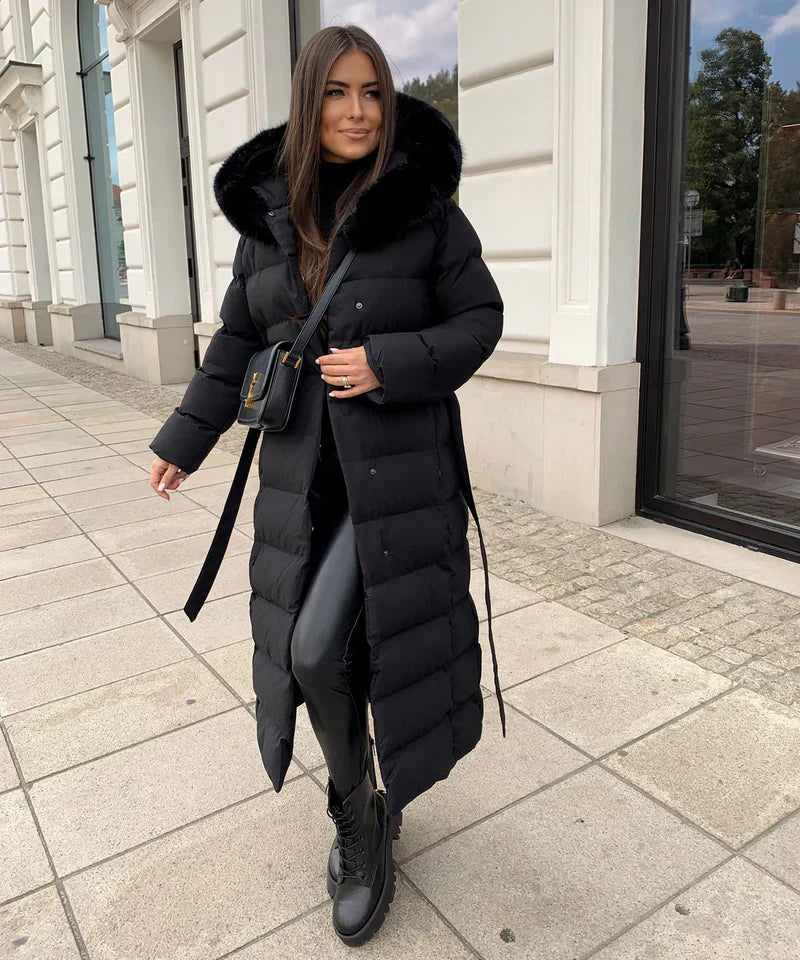 Eleva’s™ Buff Coat | Women’s Long Winter Coat