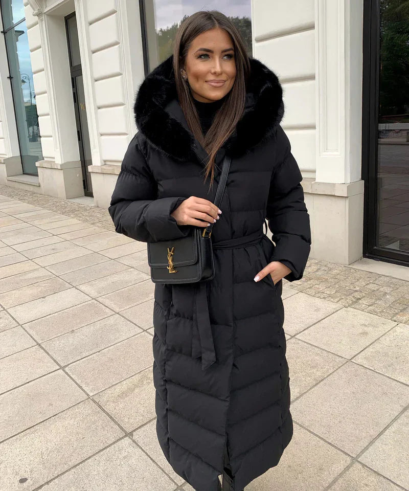 Eleva’s™ Buff Coat | Women’s Long Winter Coat