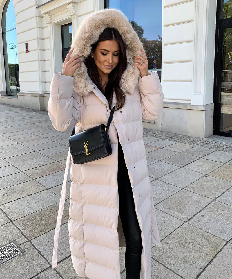 Eleva’s™ Buff Coat | Women’s Long Winter Coat