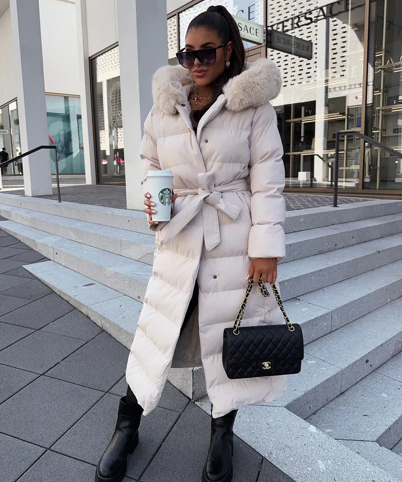 Eleva’s™ Buff Coat | Women’s Long Winter Coat