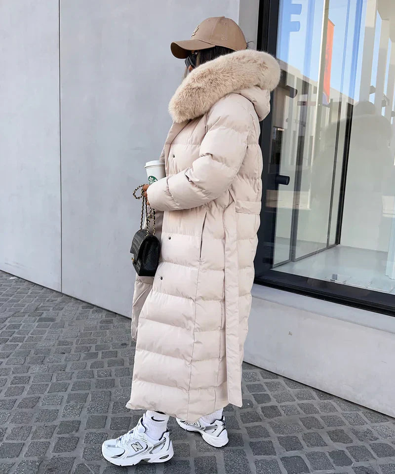 Eleva’s™ Buff Coat | Women’s Long Winter Coat