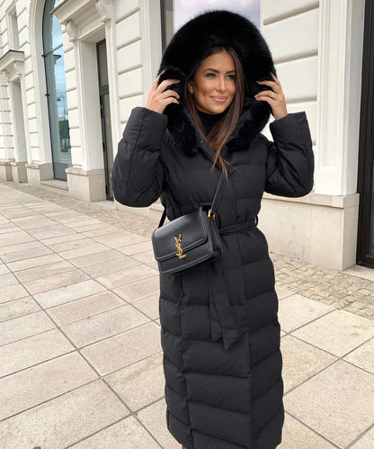 Eleva’s™ Buff Coat | Women’s Long Winter Coat